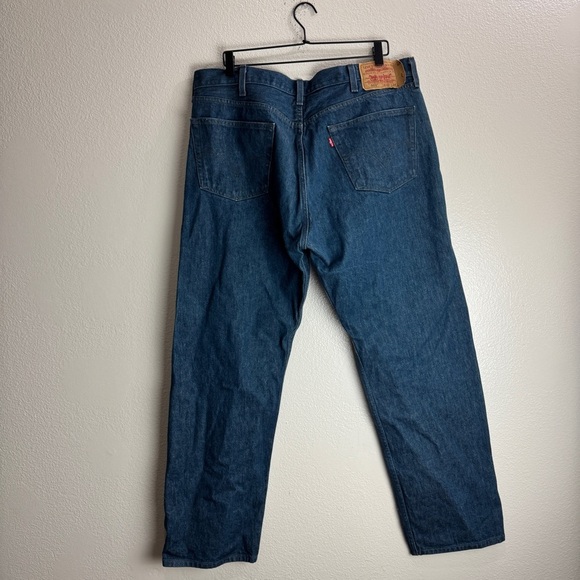 Levis 501 Vintage Denim Jeans Size 42X34 - Picture 4 of 11